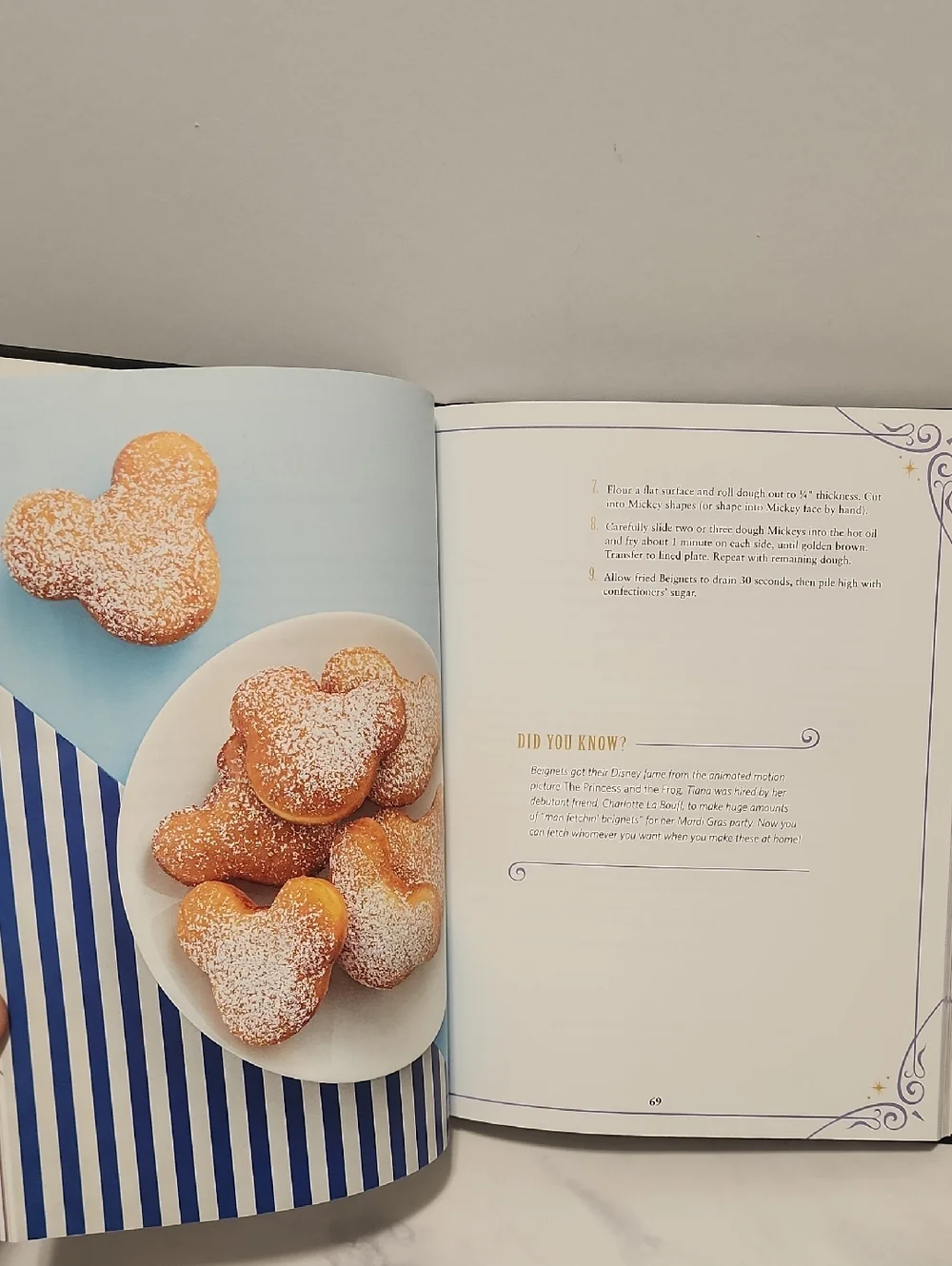 Ashley Craft The Unofficial Disney Parks Cookbook - Navy & Gold